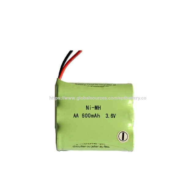 Batterie Ni-MH 3.6V AAA 650mAh Large Plage de Température T-BOX Véhicule OBD
