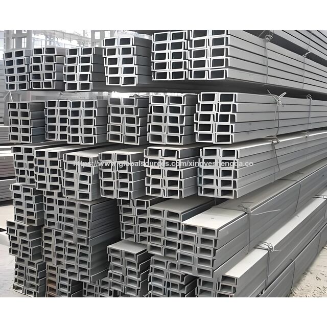 قطاع فولاذي إنشائي مجلفن ASTM A36 مشكل على البارد، قطاع فولاذي على شكل حرف C، فولاذ قناة C رخيص