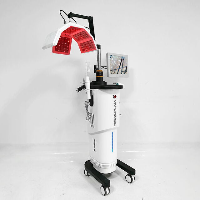 5-in-1-Haar- und Kopfhaut-Analysegerät zur Laser-Haarwuchsbehandlung gegen Haarausfall für Schönheitssalons