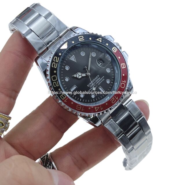 Modische Herrenuhr aus Edelstahl mit individuellem Logo, Luxus-Armbanduhr für Herren, Relogio Masculinos De Luxo Uhren im Großhandel