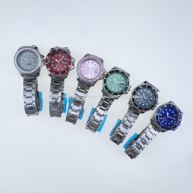 Modische Herrenuhr aus Edelstahl mit individuellem Logo, Luxus-Armbanduhr für Herren, Relogio Masculinos De Luxo Uhren im Großhandel