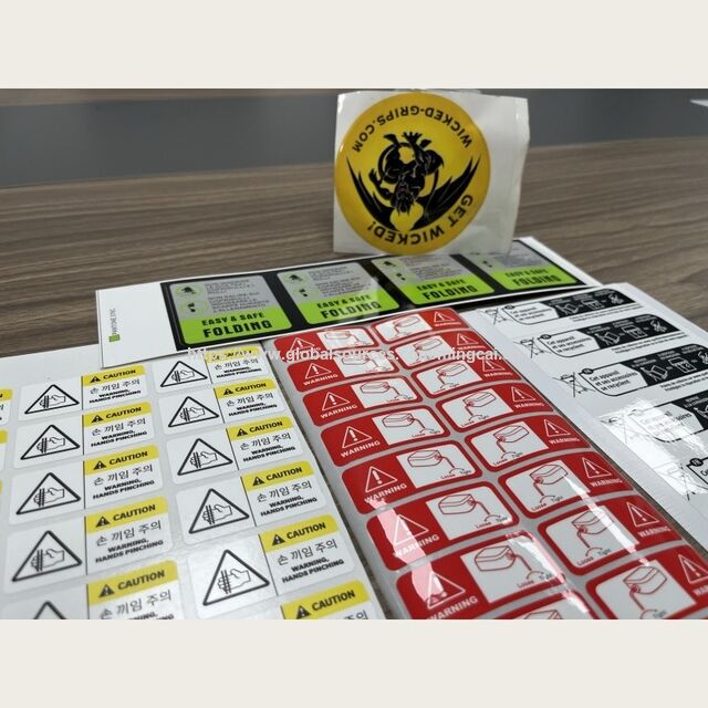 Autocollant de Fenêtre Personnalisé Imperméable avec Logo Imprimé et Motif pour Magasin de Détail