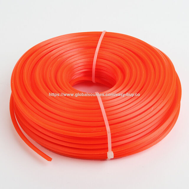 Fio para roçadeira de nylon em formato de estrela para grama, ferramentas de jardim, acessórios para corte de grama, fio de corte 1.6mm-4mm