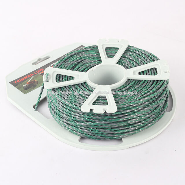 Fio para roçadeira de nylon em formato de estrela para grama, ferramentas de jardim, acessórios para corte de grama, fio de corte 1.6mm-4mm