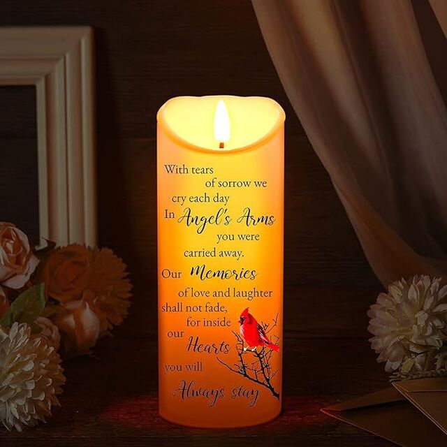 Velas LED con Logo Personalizado, Velas de Cera sin Llama Seguras a Pilas con Parpadeo Realista para Decoración de Bodas, Hogar y Restaurantes