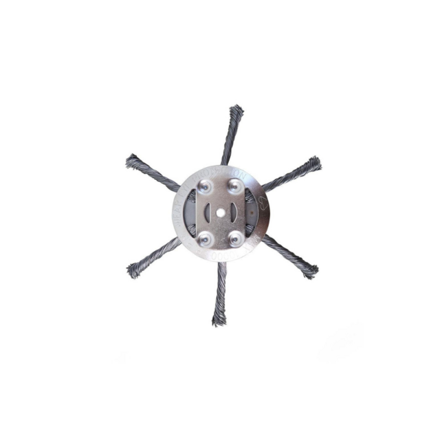 Cortabordes Desbrozadora Cortacésped Alambre de Acero Cabezal para Cortar Césped Eléctrico