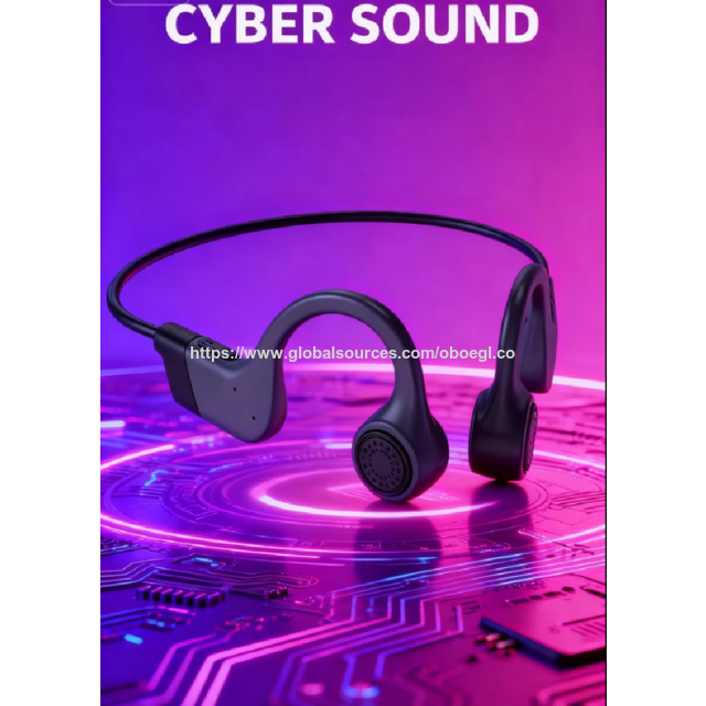 Écouteurs à Conduction Osseuse Bluetooth avec Micro, Oreilles Ouvertes, Connexion Multipoint sans Fil, IP65 Étanche pour le Sport
