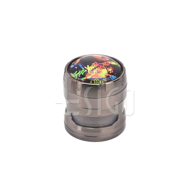 Esigo Prix Usine Alliage de Zinc Accessoires pour Pipes à Eau en Verre Broyeur d'Herbes