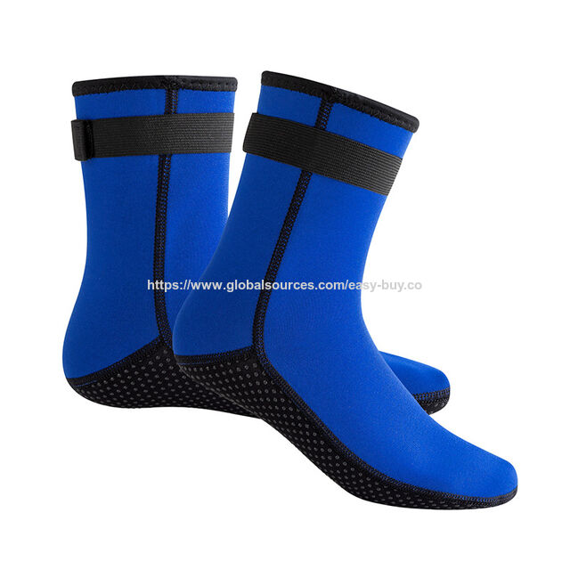Tauchsocken für Herren, warm, rutschfest, verschleißfest, Schnorchel- und Strandsocken