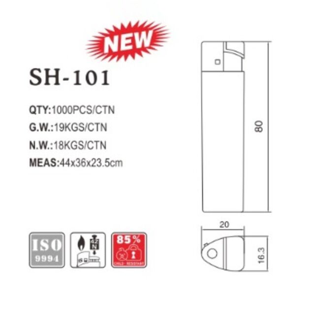 Briquet à Gaz Jetable de Haute Qualité, Électronique, 8.0cm - Fournisseur de confiance