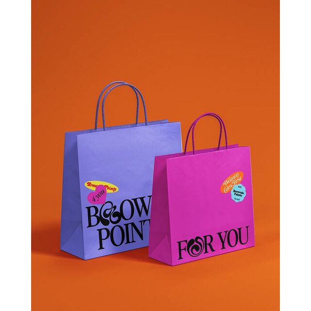 Bolsas de Papel Kraft Blanco Certificado FSC Personalizables con Laminación Brillante para Panadería y Cafetería
