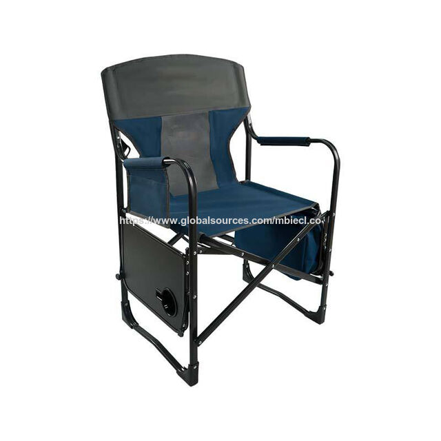 Sillón de pesca profesional con bandeja reposabrazos multifuncional, silla plegable ajustable para camping y pesca al aire libre