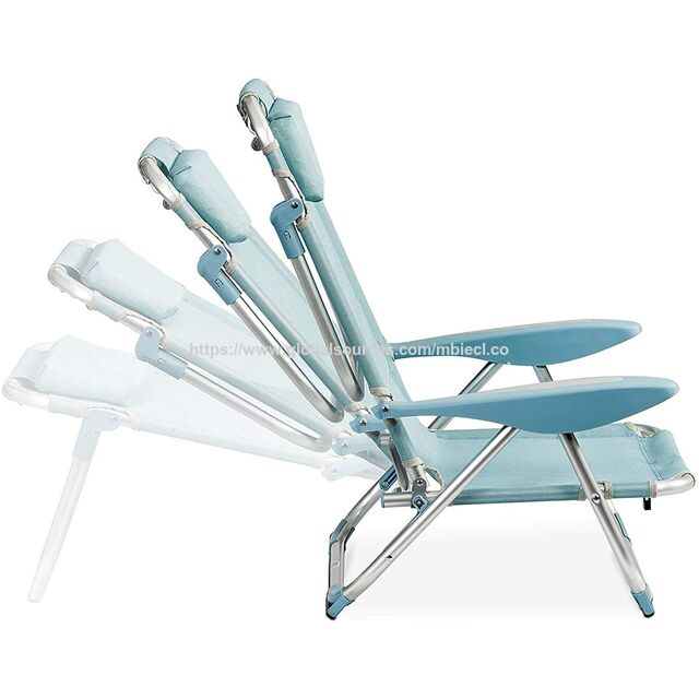 Silla de Playa Ligera Valle del Viento de Gran Venta Ajustable Reclinable Portátil de Metal de Aluminio Contemporánea Silla de Pesca