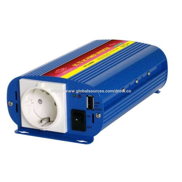 Inversor de onda sinusoidal pura de alta frecuencia de 1000 W CC a CA, fuente de alimentación de emergencia