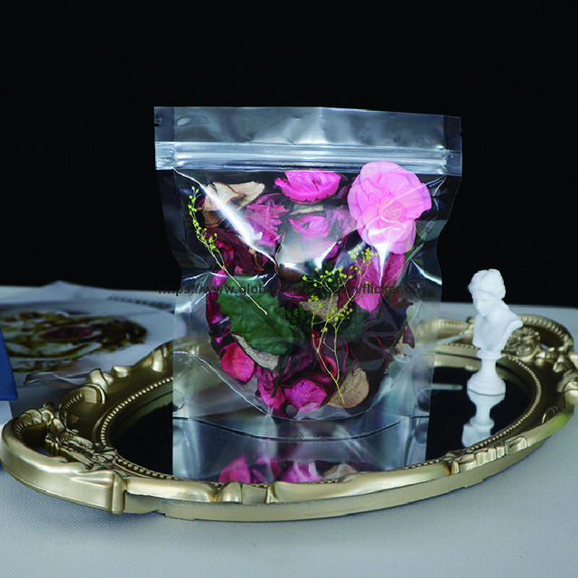 Neue getrocknete Rosenblüten Potpourri Organisch Dekorativ mit Reißverschlusstasche