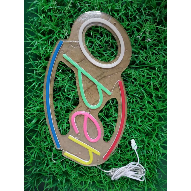 Bande lumineuse néon USB [gradation à 10 niveaux, silicone flexible] - Éclairage linéaire décoratif pour fête à la maison