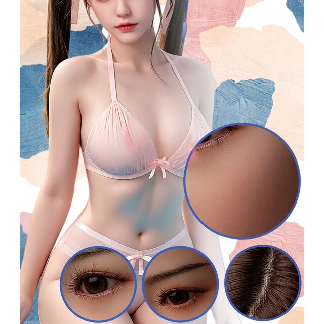 Poupée gonflable en silicone pour adultes, simulation 1:1, robot IA, poupée féminine, entité masculine, clip de succion.