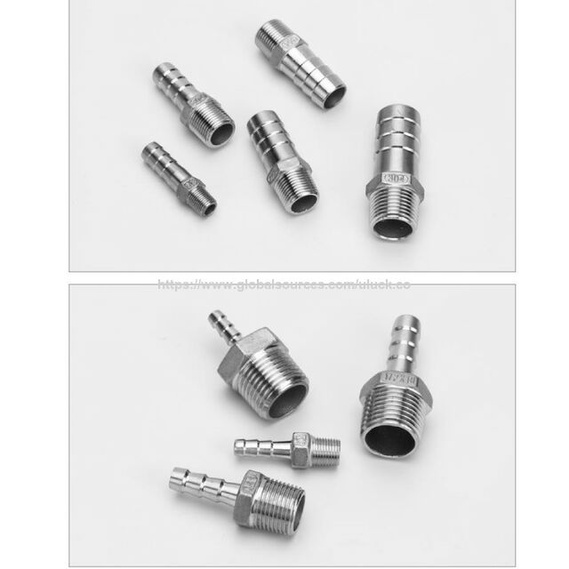 Grosir ULK Kualitas Tinggi Baja Tahan Karat Selongsong Selang Hidraulik Fitting Pipa Galvanis