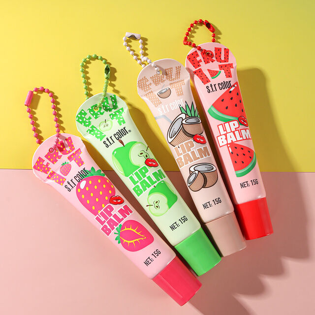 Großhandel Winter 4-Farben Feuchtigkeitsspendendes Frucht-Lippenöl, feuchte Textur, hohe Farbwiedergabe, Spiegelglanz-Lippenöl