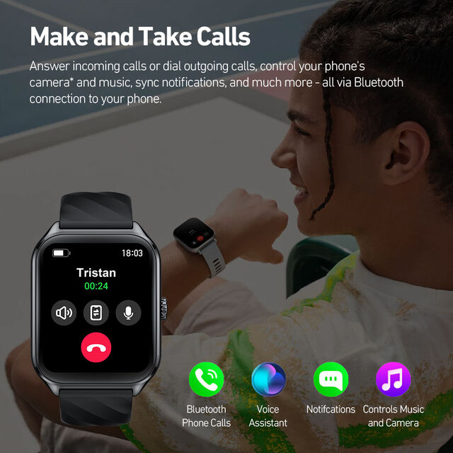 Zeblaze GTS 4 Reloj Inteligente con Pantalla AMOLED HD de 1.94'', Llamadas Bluetooth, Nuevo Sensor Biométrico OHR Fusion y Función de Hablar