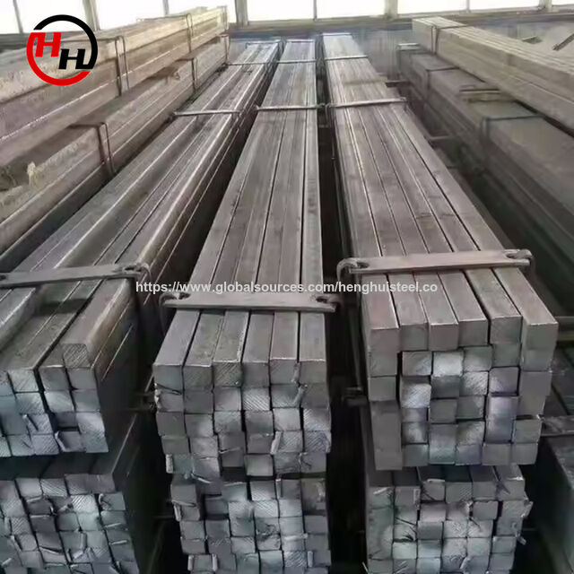 Henghui Steel! 60*60mm 5.8m Länge Stahl Vierkantrohr aus Baustahl und massivem Stahl