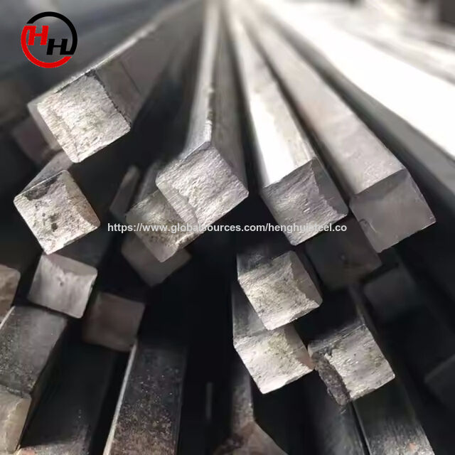 Henghui Steel! 60*60mm 5.8m Länge Stahl Vierkantrohr aus Baustahl und massivem Stahl