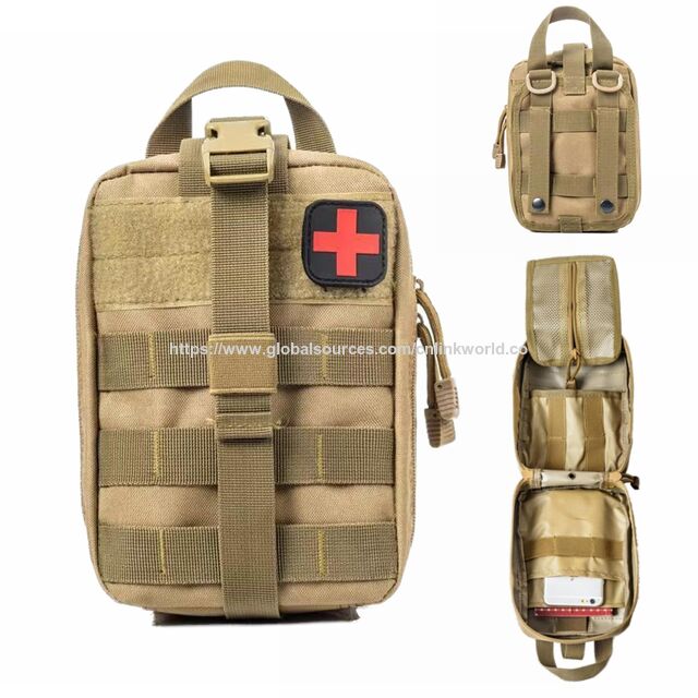 Kits de Premiers Secours Tactiques Sac Médical d'Urgence Extérieur Armée Chasse Voiture Urgence Camping Outil de Survie Militaire EDC Pochette