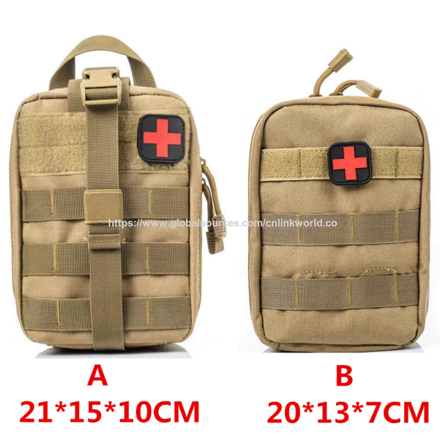 Kits de Premiers Secours Tactiques Sac Médical d'Urgence Extérieur Armée Chasse Voiture Urgence Camping Outil de Survie Militaire EDC Pochette