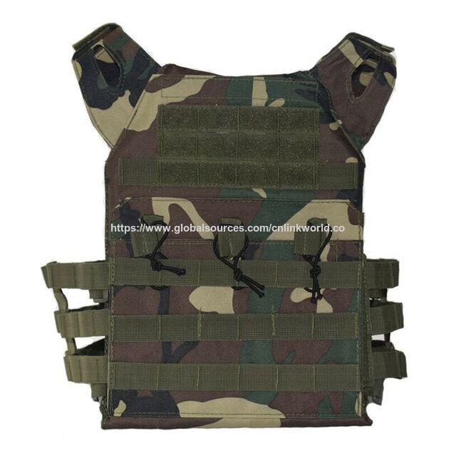 Chaleco Táctico Ligero Airsoft Paintball Outdoor CS Wargame Chaleco Protector Molle Plate Carrier Equipo Táctico