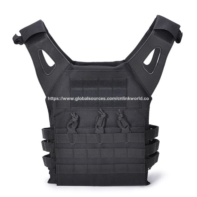 Chaleco Táctico Ligero Airsoft Paintball Outdoor CS Wargame Chaleco Protector Molle Plate Carrier Equipo Táctico