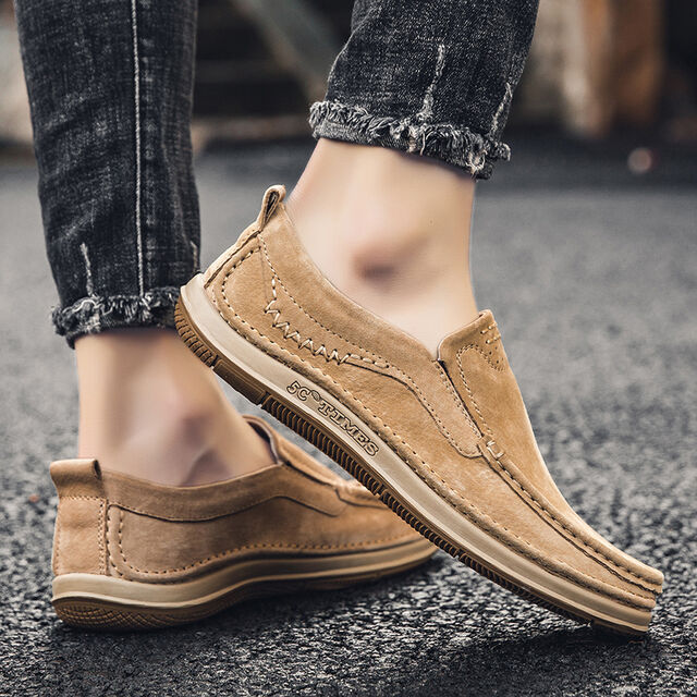 Mocasines de Cuero Premium sin Cordones con Ventilación Optimizada para el Confort Diario - Calzado Casual de Alta Calidad al Por Mayor