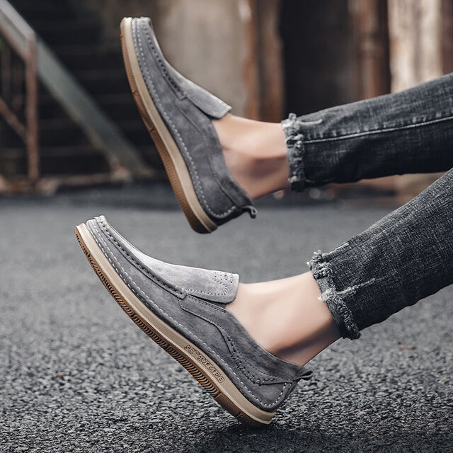Mocasines de Cuero Premium sin Cordones con Ventilación Optimizada para el Confort Diario - Calzado Casual de Alta Calidad al Por Mayor
