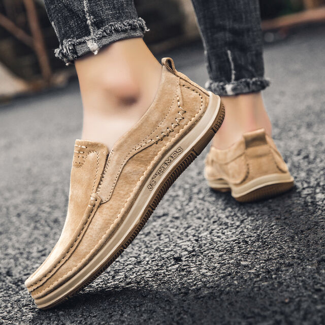 Mocasines de Cuero Premium sin Cordones con Ventilación Optimizada para el Confort Diario - Calzado Casual de Alta Calidad al Por Mayor