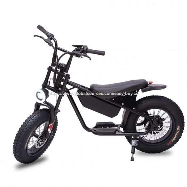 Intelligentes E-Bike für Kinder, Fat Tire, Retro Mini Offroad E-Bike