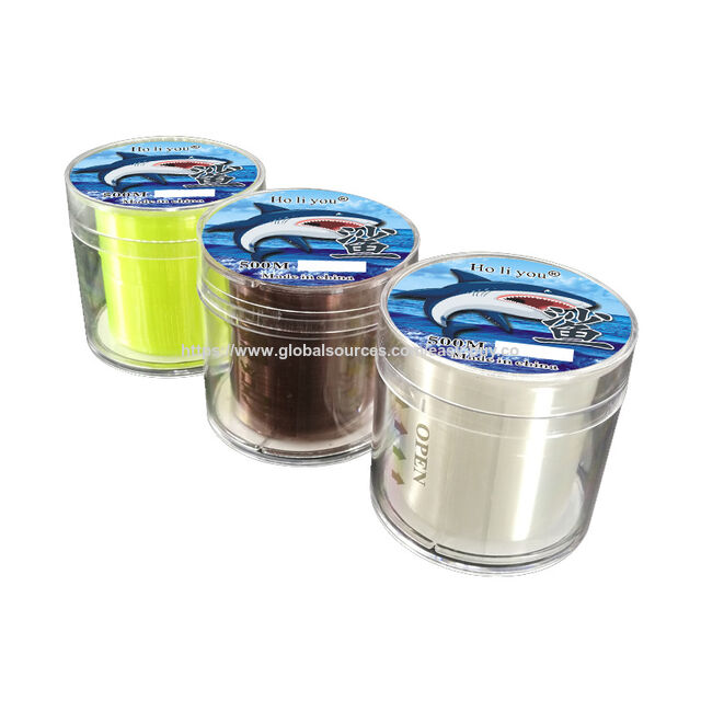Líneas de pesca, línea principal de pesca, línea de nylon sublínea resistente al desgaste, pesca salvaje, pesca de ocio