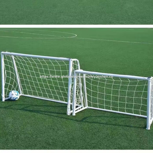 Hochwertiges kleines Fußballtor für Kinder, für den Innen- und Außenbereich, geknotetes Fußballtornetz aus Polyester für den Außenbereich