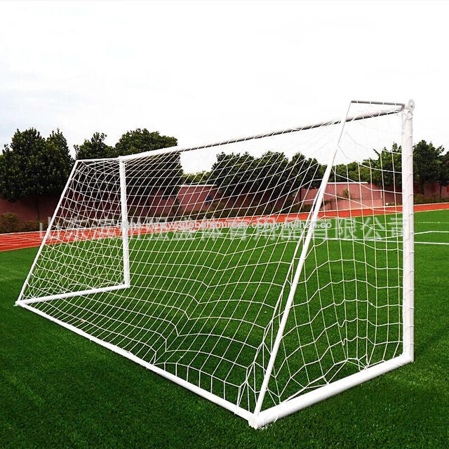 Hochwertiges kleines Fußballtor für Kinder, für den Innen- und Außenbereich, geknotetes Fußballtornetz aus Polyester für den Außenbereich
