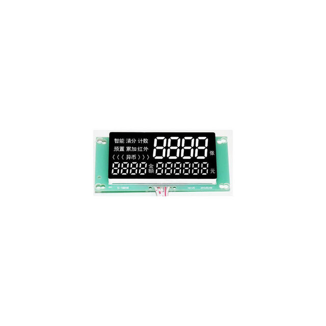 Módulo de LED de 7 segmentos de um dígito, bicolor, branco super frio, vermelho, azul, amarelo, rosa, verde, injeção, LED 2835