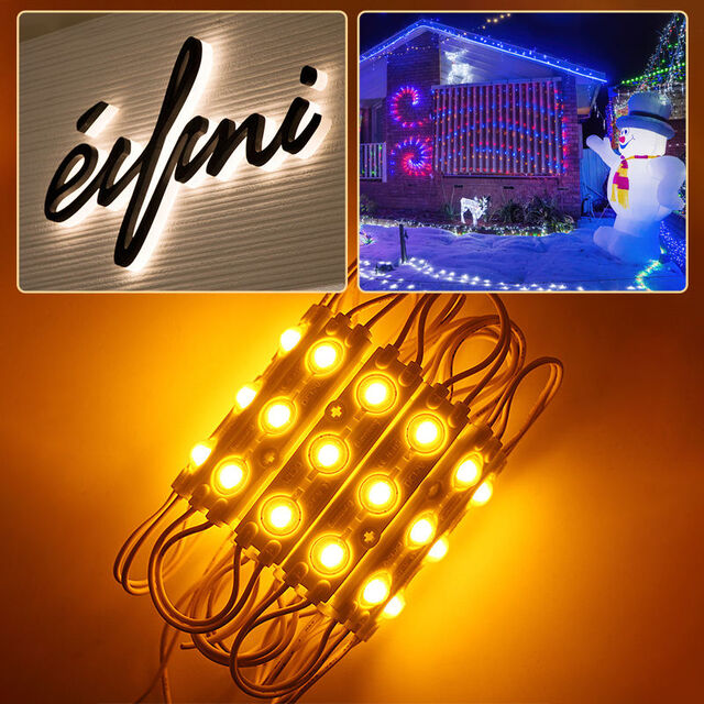 Módulo de LED de 7 segmentos de um dígito, bicolor, branco super frio, vermelho, azul, amarelo, rosa, verde, injeção, LED 2835