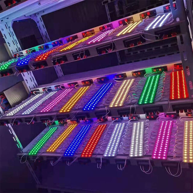 Módulo de LED de 7 segmentos de um dígito, bicolor, branco super frio, vermelho, azul, amarelo, rosa, verde, injeção, LED 2835