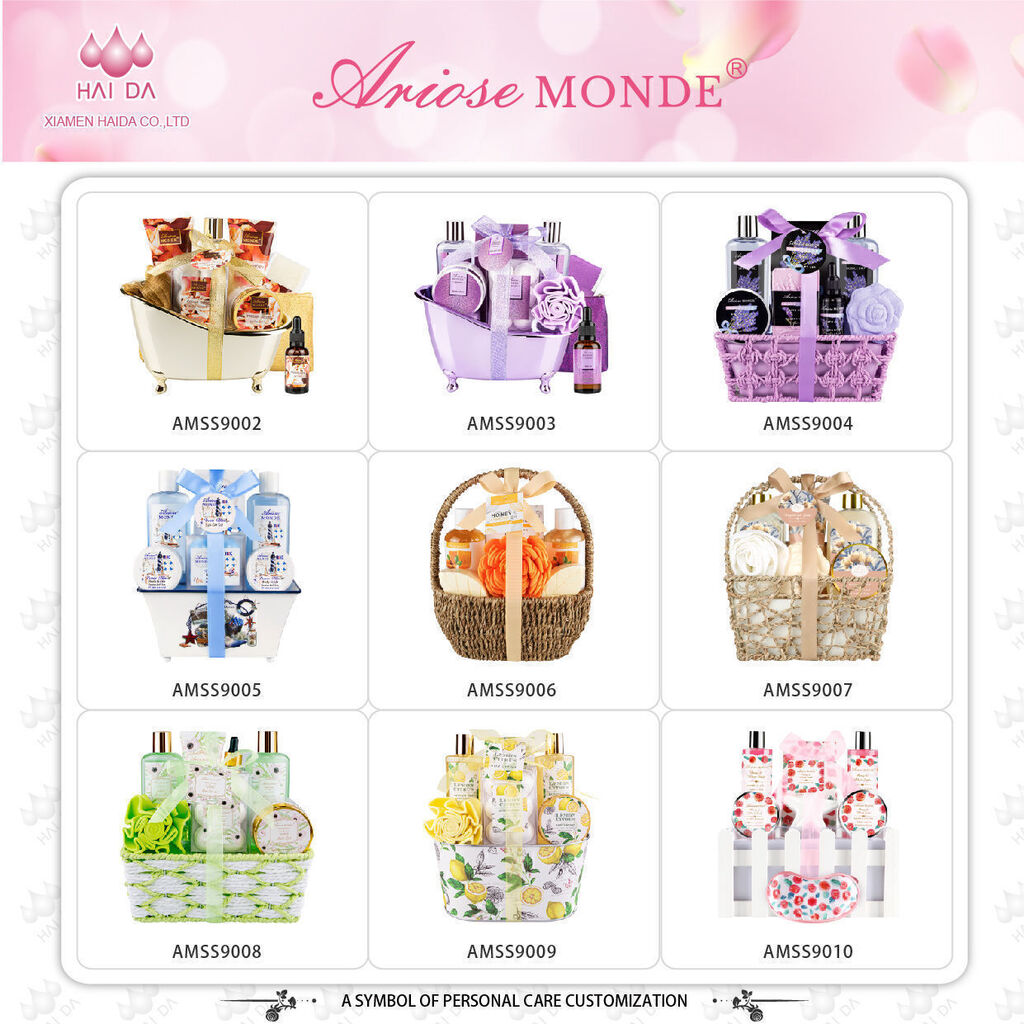 Compre Cesta De Presente, Cesta De Presente De Spa Caseiro Para Mulheres -  15 Cestas De Presente De Lavanda, Incluindo Banho De Espuma, Sal De Banho  Explosivo, Conjunto De Spa, Para Mulheres, image size:1024x1024