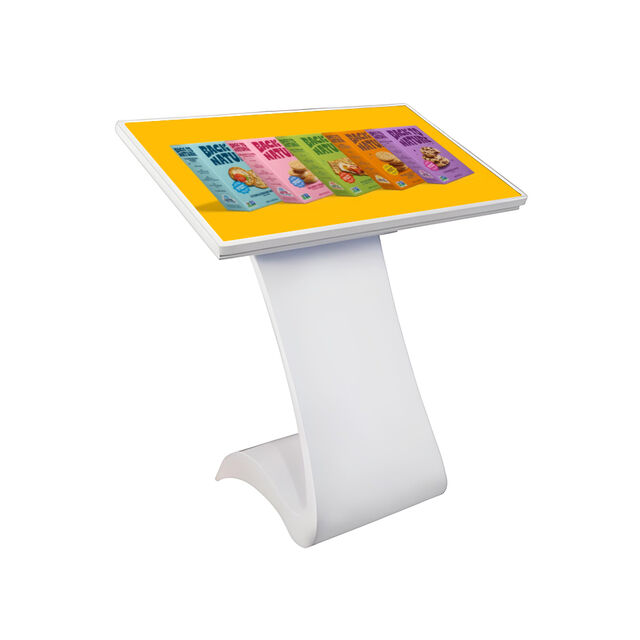Borne publicitaire LCD interactive à écran tactile 4K de 32, 43 et 55 pouces, borne tactile 1080p, borne autoportante pour magasin
