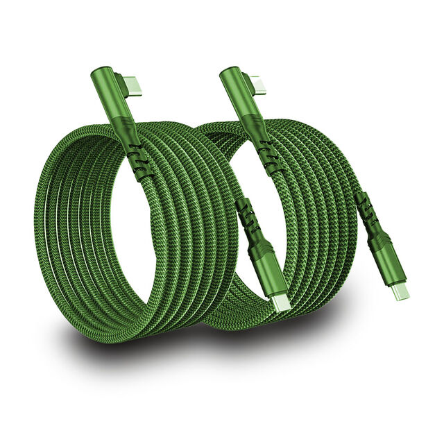 Wholesale Factory Price High Quality USB C to USB C PD 60W Fast Charging Cable with 90 Degree Elbow Design Type USB C Cable