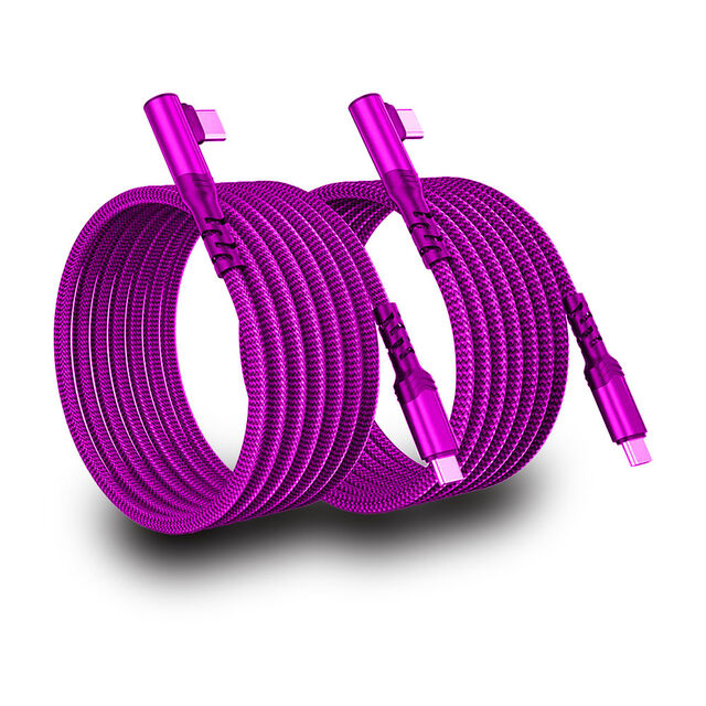 Wholesale Factory Price High Quality USB C to USB C PD 60W Fast Charging Cable with 90 Degree Elbow Design Type USB C Cable