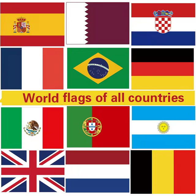 Bandera Nacional Personalizada de Poliéster Impresa 3*5FT Bandera de Elección de Reino Unido, EE. UU., Australia, Canadá, Banderas Publicitarias Promocionales para Campaña