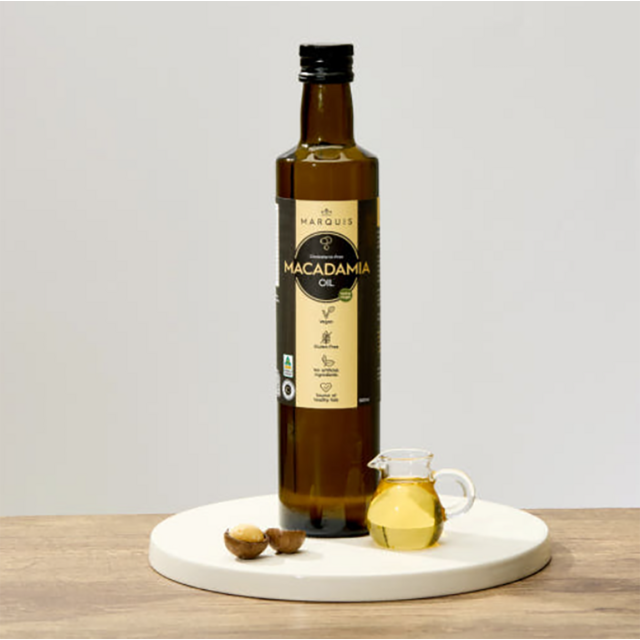 Aceite Premium elaborado con 100% Macadamia Australiana