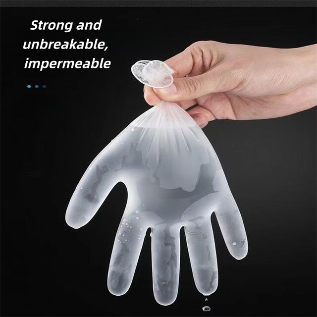 Guantes de PVC desechables al por mayor para limpieza de cocina, sin polvo, guantes desechables para manos