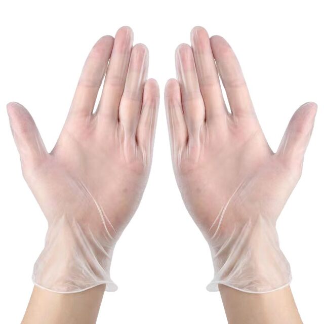 Guantes de PVC desechables al por mayor para limpieza de cocina, sin polvo, guantes desechables para manos