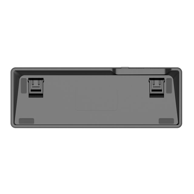 Clavier Mécanique 66% Full Black 2025, Plaque en Aluminium, Touches à Double Injection, Taux d'Interrogation 8KHz RT 0.02mm, Éclairage RGB