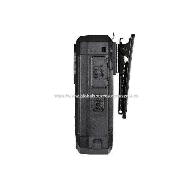 Cámara Corporal Impermeable 4G WIFI GPS 1080P Full HD con Visión Nocturna para Seguridad Policial